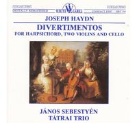 Joseph Haydn - Divertimentos for Harpsichord, 2 Violins, Cello - Tatrai Trio