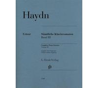 Joseph haydn : edition integrale des sonates pour piano volume 3