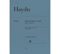 Joseph Haydn - Klaviersonate e-moll Hob. XVI:34: Besetzung: Klavier zu zwei Händen