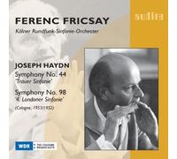 JOSEPH HAYDN Symphonies Nos 44 & 98 (CD) (Importación USA)