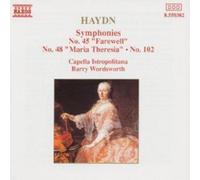 Wordsworth,Barry - Haydn : Symphonies Nos 45, 48 & 102