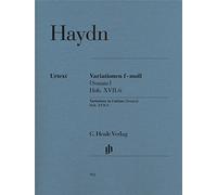 Joseph Haydn: Variations In F Minor (Sonata) Hob. XVII:6. Partituras para Piano