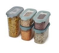 Joseph Joseph 81113 CupboardStore Recipientes de almacenamiento interior, Opal, Conjunto de 5 piezas