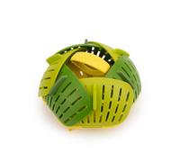 Joseph Joseph Bloom Cesta Vaporera Plegable para Verduras, almacenamiento compacto - Verde
