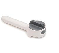 Joseph Joseph Can-Do Plus Abrelatas Fácil de Tirar de Anillo, Abre Botes Manual con Mango Largo para Óptimo Agarre, Blanco/Gris