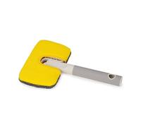 Joseph Joseph CleanTech Cepillo Limpieza para Baño 2 en 1 con Almohadilla de Microfibra y Esponja Raspadora, Mango Antideslizante