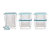 Joseph Joseph Cupboard Store juego de recipientes 31x8.5x21 cm transparente-azul 81113