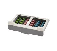 Joseph Joseph CupboardStore, Cajón porta cápsulas de café Nespresso bajo el estante, capacidad para 30 cápsulas, gris.