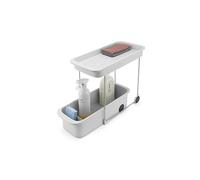 Joseph Joseph CupboardStore Carrito Organizador de Cocina con Ruedas, 2 Niveles, Almacenamiento debajo Fregadero, Plástico Reciclado