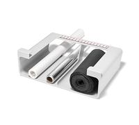 Joseph Joseph CupboardStore Organizador Bajo Estante Cocina para Papel de Aluminio, Papel Film, y Bolsas, Ahorra Espacio, Plástico Reciclado, Grande