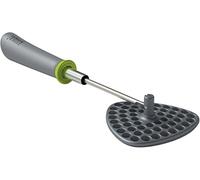 Joseph Joseph Delta Aplastador de Patatas Plegable con Cabeza de Nylon, Ahorra Espacio, Gris/Verde