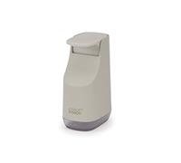 Joseph Joseph, Dispensador de Bomba de jabón Compacto para baño, fácil pulsación, Boquilla antigoteo, Recargable, Beige