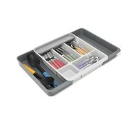 Joseph Joseph DrawerStore Bandeja para Cubiertos y Utensilios Extensible, Plástico Reciclado