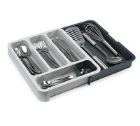 Joseph Joseph DrawerStore cubertero extensible, organizador de cajones gris oscuro/gris