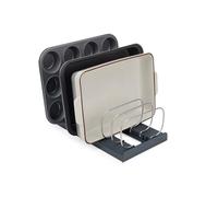 Joseph Joseph DrawerStore Soporte y Almacenamiento con 7 Compartimentos Ajustables para bandejas de Horno y Tablas de Cortar, Organizador de Cocina par Sartenes, Ollas y Tapas