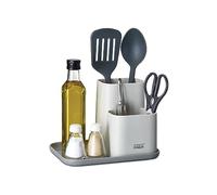 Joseph Joseph Duo Bote Recipientes Almacenamiento Cocina, Organizador para utensilios y especias, Gris
