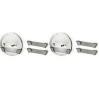 Joseph Joseph Duo Organizador Cajones Cocina, Soporte de Tapas de Ollas y Sartenes, Autoadhesivo para Montaje en Pared, Apto para tapas de hasta 24 cm, Cinta 3M VHB incluida, Gris (Paquete de 2)