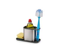 Joseph Joseph Duo Organizador y Almacenaje para Fregadero Cocina, Soporte para Esponja, Jabón, Acero Inoxidable