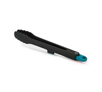 Joseph Joseph Duo Pinzas de Cocina, con Cierre y reposa utensilios integrado, resistente al calor, Barbacoa, Cocina, Freidora de Aire, Azul Oscuro