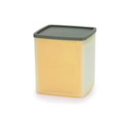 Joseph Joseph Duo Rallador Manual de Queso con Recipiente, Rallador de Cocina con 2 Cuchillas, Rallado Gruso y Fino, Amarillo