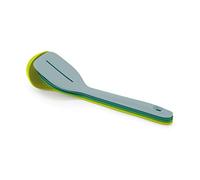 Joseph Joseph Duo Utensilios de Cocina, 4 piezas, Accesorios de cocina en Nylon resistentes al Calor, Cucharas, Cucharón, Espátula, Azul