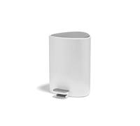 Joseph Joseph EasyStore Cubo de Basura a Pedal de 5L, Papelera con Cierre Suave y Compartimento para Bolsas, Acero Inoxidable