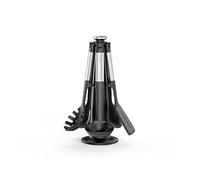 Joseph Joseph Utensilios de cocina Elevate – 5 piezas silicona sin BPA, mango acero inoxidable