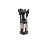 Joseph Joseph Elevate Utensilios de Cocina de Silicona, 5 Piezas, Accesorios sin BPA, Antiadherentes, Resistentes al Calor, Mango en Acero Inoxidable, con Soporte