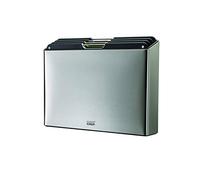 Joseph Joseph Folio Juego de 4 Tablas de Cortar con Código de Color, Estuche Delgado para Almacenaje Organizado en la Cocina, Grande, Acero Inoxidable