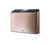 Joseph Joseph Folio Steel Juego de 4 tablas de cortar con estuche de acero inoxidable rosa dorado