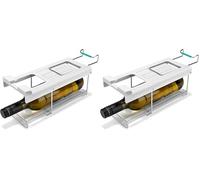 Joseph Joseph FridgeStore Soporte Plegable de Botellas Vino, Portabotella de Nevera, para Estantes de 26-38 cm (Paquete de 2)
