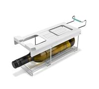 Joseph Joseph FridgeStore Soporte Plegable de Botellas Vino, Portabotella de Nevera, para Estantes de 26-38 cm