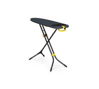 Joseph Joseph Glide Plus Tabla de Planchar 110 x 33 cm Plegable y Ajustable, Fácil de Almacenar, para Plancha de Vapor, Funda Algodón con 4 Capas, Negro/Azul