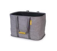 Joseph Joseph Hold-All Cesto Ropa Sucia Plegable, 55L, Bolsa para la Colada con Asas, Tejido Duradero, Resistente a la Humedad, Gris