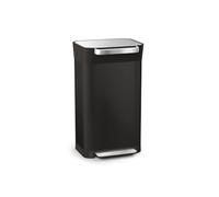 Joseph Joseph Intelligent Waste Titan Cubo de basura de Cocina con filtro de olores, Capacidad hasta 90L después de compactar, Negro, 30L