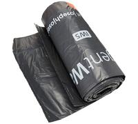 Joseph Joseph IW5 - bolsas de basura con asas de cordón, extra fuerte, compatible con cubo Titan 20 - Paquete de 20 - gris, 40 litros