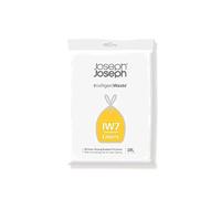 Joseph Joseph IW7 Forros de basura de 20 litros (paquete de 20) - Transparente