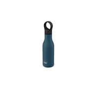 Joseph Joseph Loop Botella de Agua de Acero Inoxidable con Aislamiento al Vacío, Ideal para Trabajo, Gimnasio y Viajes, 500 ml, Azul