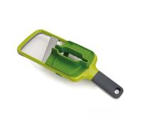 Joseph Joseph Multi-Grip, Mandolina de cocina, Cortador de verduras manual ajustable con agarre de precisión y tres grosores de corte, Verde