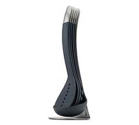 Joseph Joseph - Nest - Juego de utensilios de cocina de 5 piezas, Batería de cocina - Gris / Acero inoxidable