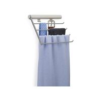 Joseph Joseph Orderly Organizador de Armario para Cinturones, Corbatas y Bufandas, con 4 Barras y 2 Ganchos