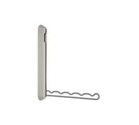 Joseph Joseph Orderly Tendedero Plegable de Pared, Percha para Cuarto de Servicio, Salón, para Planchar, Tender y Secar la Ropa, Capacidad para 5 perchas