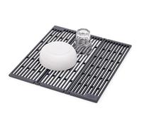 Joseph Joseph Platform Escurreplatos Plegable sobre Fregadero, Ahorra Espacio, Secado Rápido, Ajustable, Pies Antideslizantes