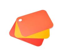 Joseph Joseph Pop Mini Juego de 3 Tablas de Cortar Flexibles Tonos Cálidos