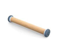 Joseph Joseph PrecisionPin Rodillo de Madera, Rodillo de Amasar con Anillos Ajustables de Precision, Diferentes Grosores, para Todas Masas, Pizza, Galletas, Estable y Duradero, Pastel