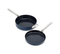 Joseph Joseph Set de sartenes antiadherentes Space 2 piezas Azul