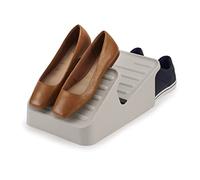 Joseph Joseph Shoe In, Zapatero de 2 Niveles, Organizador Zapatos con Capacidad para 3 Pares, Beige, Pequeño