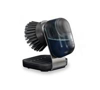 Joseph Joseph SinkTech Cepillo de Palma para Fregar Platos con Dispensador de Jabón y Base de Acero Inoxidable