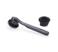 Joseph Joseph SinkTech Cepillo para Fregar Platos con Cabezal de Recambio, Cerdas Robustas, Raspador Sartenes