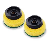 Joseph Joseph Sinktech Cabezales de repuesto para esponja de cocina. 2-pack Yellow